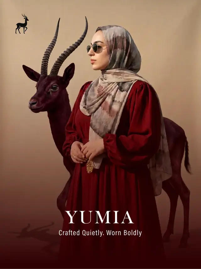 عباءة Crimson — صورة الحملة